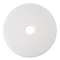 3M Low-Speed Super Polishing Floor Pads 4100, 17" Diameter, White, PK5 4100 - alternate 1